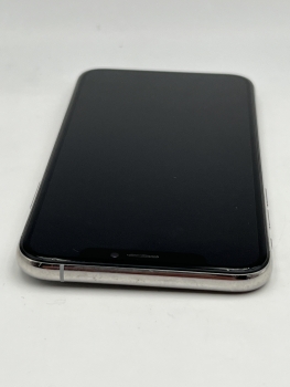 iPhone XS, 64GB, silber (ID: 52535), Zustand "gut", Akku 85%